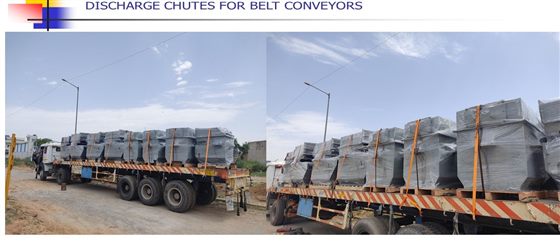 Discharge Chutes for Belt Conveyors